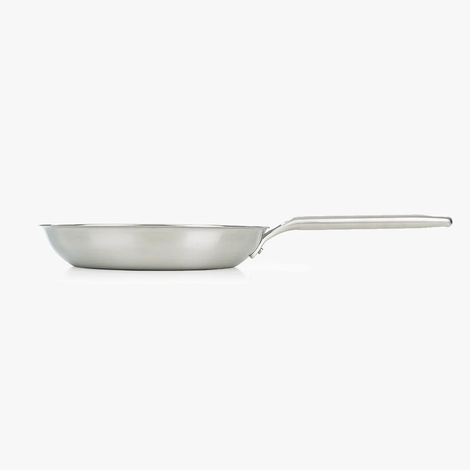 Stainless Steel Frying Pan, 10-Inch Tri-Ply Durable, Frying Pan