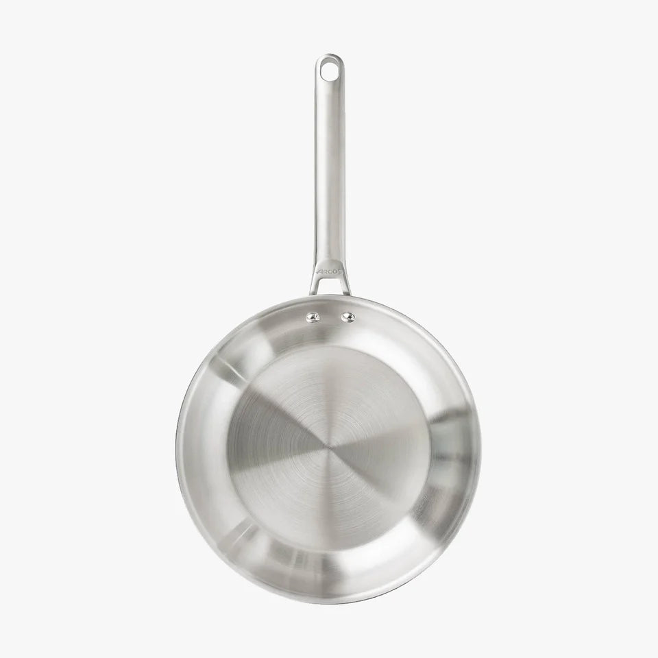 Stainless Steel Frying Pan, 10-Inch Tri-Ply Durable, Frying Pan